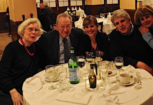 Caroline & Arnold Roth, Ann Telnaes, Dwane & Jan Powell